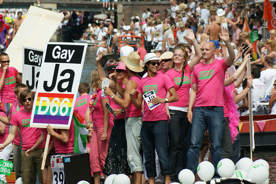 Matthijs, Matt van Leeuwen, Poster, Affiche, D66 Gay Yes!
