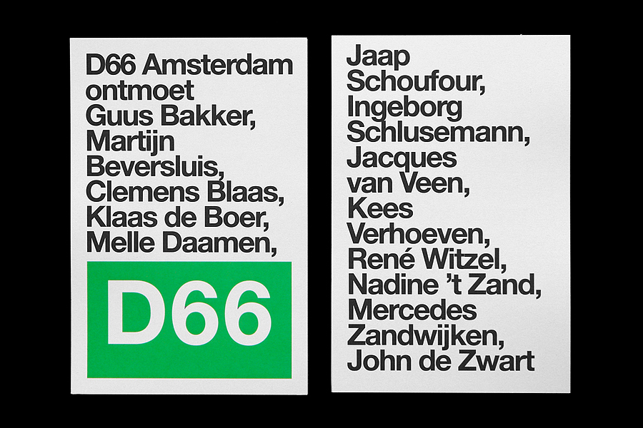 D66 Amsterdam ontmoet / D66 Amsterdam meets