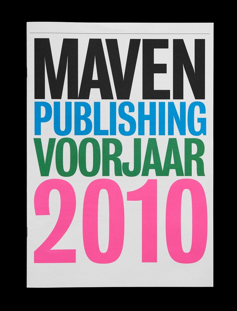 Maven Publishing Spring 2010 Catalogue