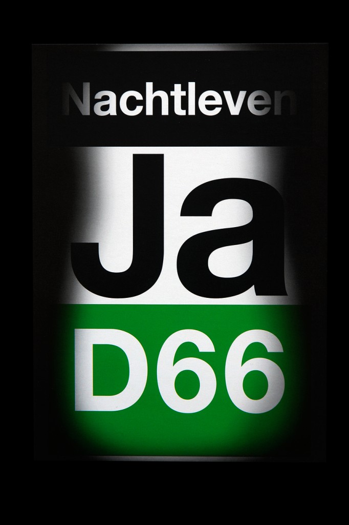 D66 Nightlife Yes!, Nachtleven Ja!, Matthijs Matt van Leeuwen, Poster design