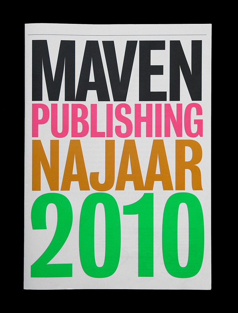 Maven Publishing Fall 2010, Matthijs Matt van Leeuwen, G2K Designers, Amsterdam